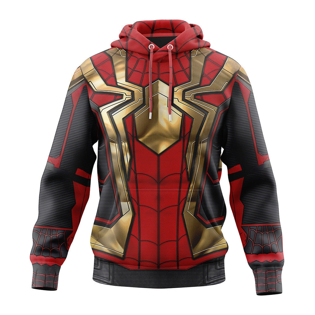 New Spider-Man 3 Heroes of No Return Upgrade Battle Suit Gold Steel Battle Suit Black Gold Battle Suit Pullover