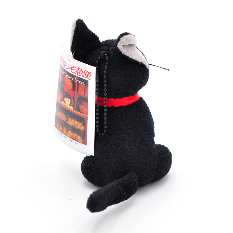 Witch's Home Delivery: Little Black Cat Plush Toy Pendant Doll