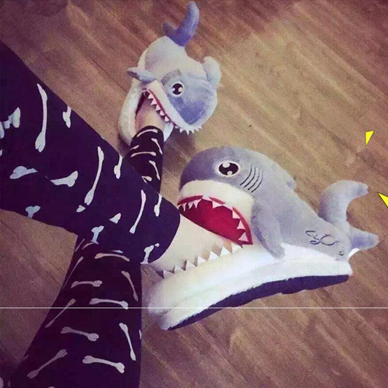 Unisex Fashion Shark Slipper