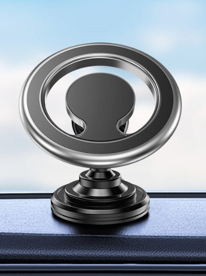 360 degree rotating metal magnetic car phone holder