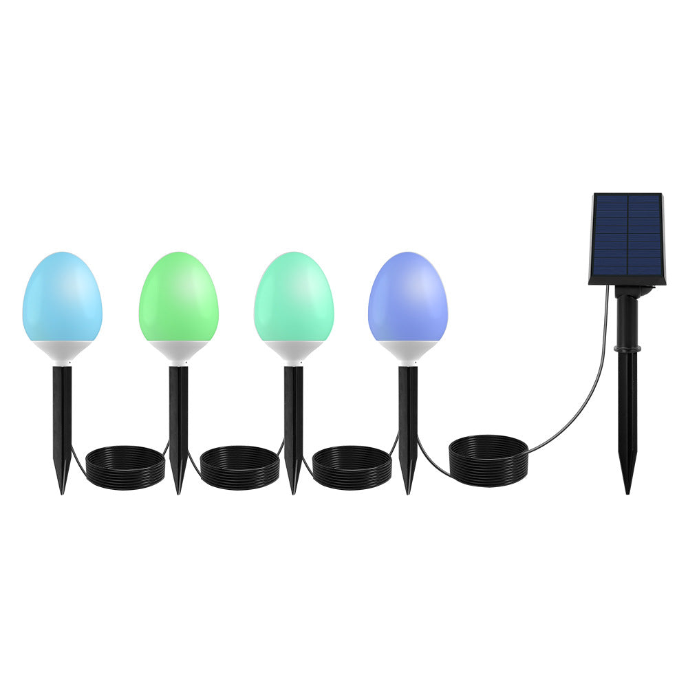 Solar Colorful RGB Lawn Lights