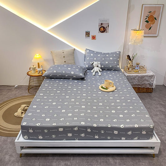 Cotton Elastic Bed Sheet