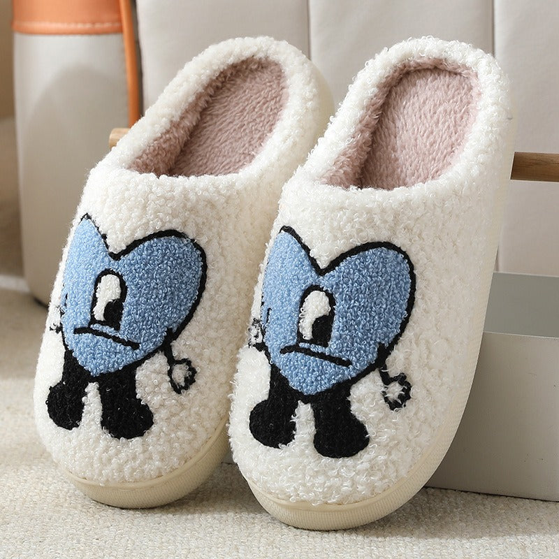 Lovable Thick soled Cartoon Slippers in Home