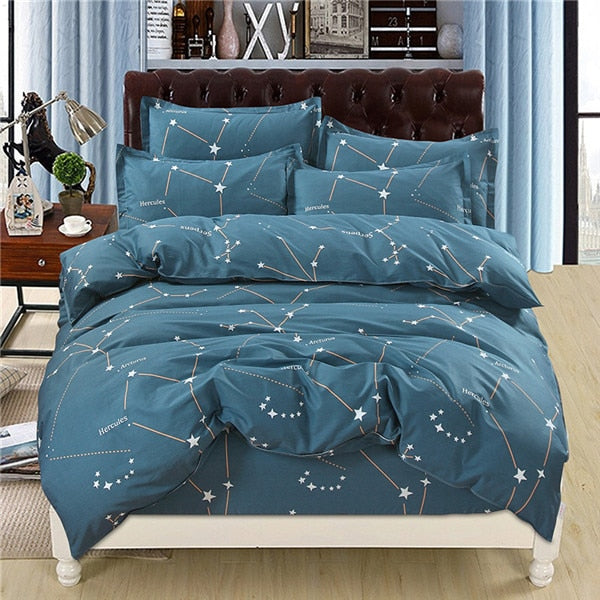 100% Cotton Nordic Style Bedding Set 4pcs