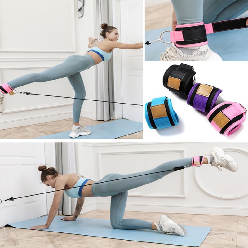 Resistance Bands with Ankle Straps