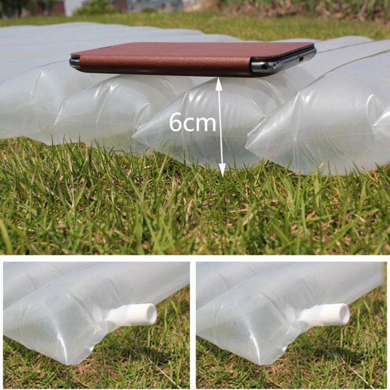 Singleplayer Tube Air Emergency Inflatable Mattress Outdoor Inflatable Cushion Camping Mat Poisture-proof Sleeping Pad