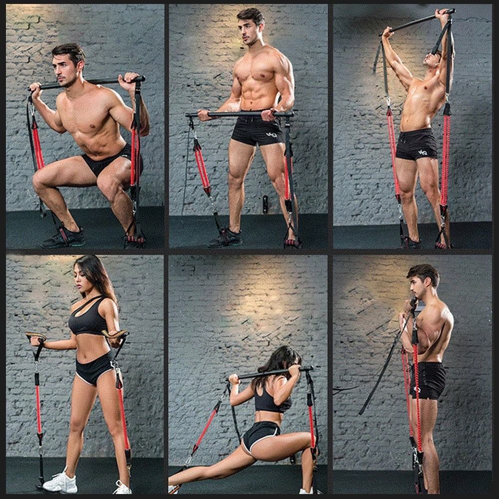 Home Body Work Out Fitness Pull Rope