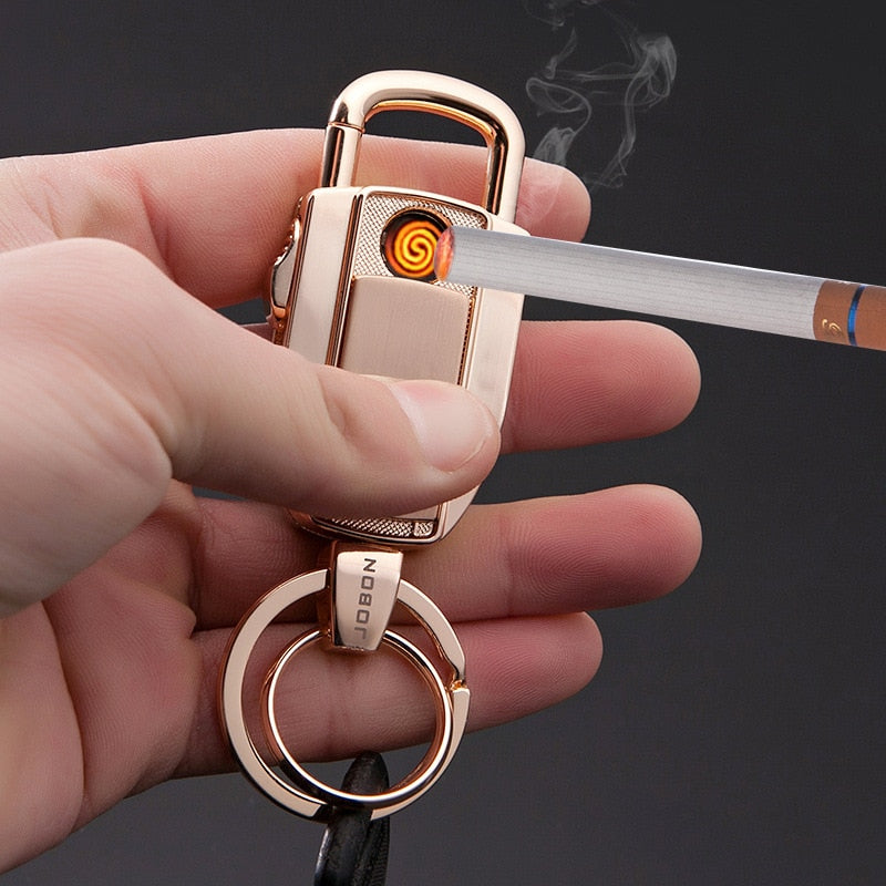 Cigarette Lighter Men Keychain