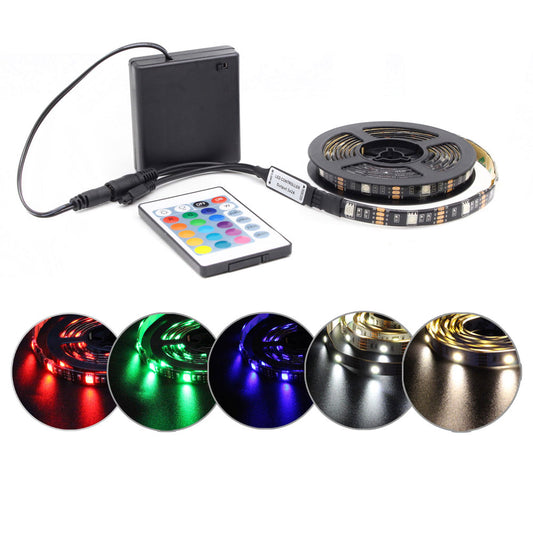 Remote Control Battery Operated Powered LED Tape Stripe