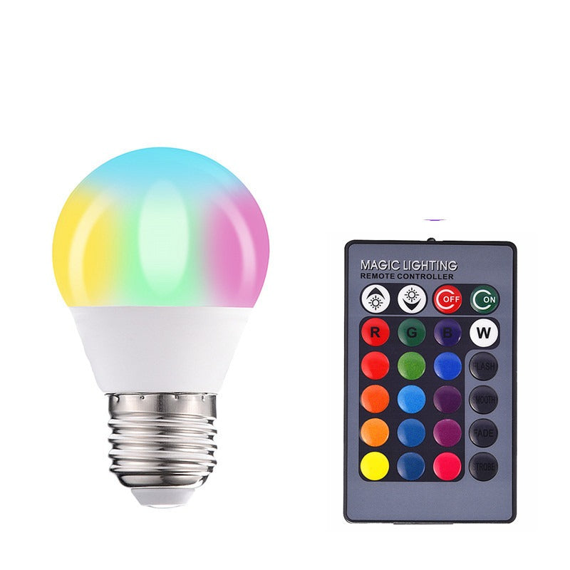 LED Colorful RGB Bulb