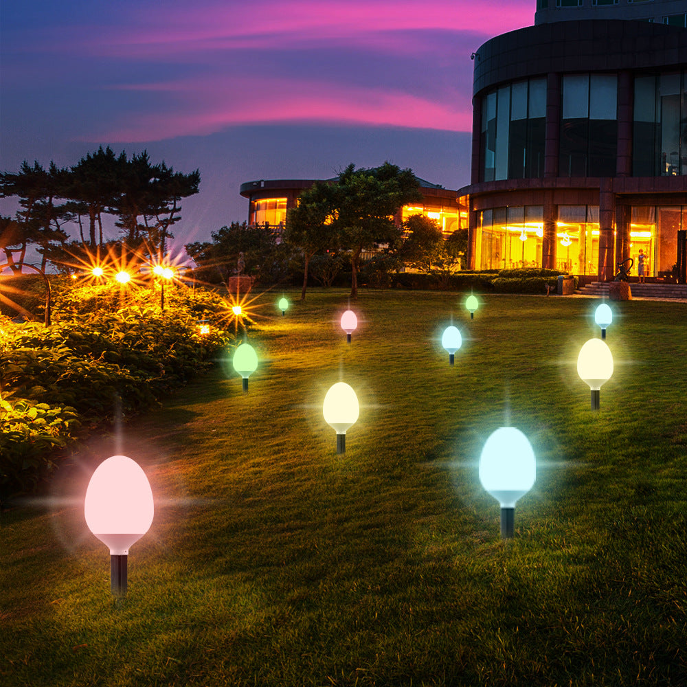 Solar Colorful RGB Lawn Lights