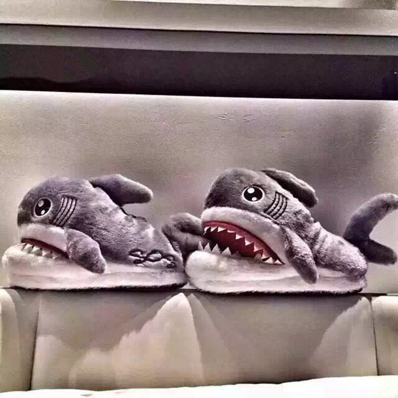 Unisex Fashion Shark Slipper