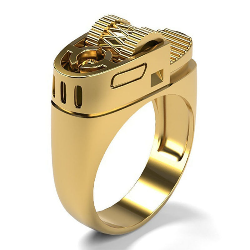 Creative Lighter Style Ring