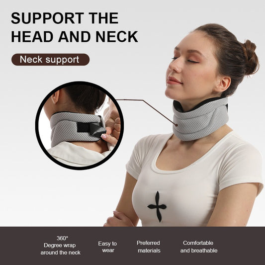 Home therapy sponge shoulder protector cervical vertebrae protector neck cover three-stage neck protector breathable neck support anti-lower head corrector