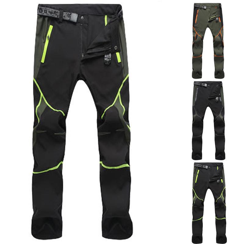 Summer Hiking Pants  Stitching Climbing Pantalon Windproof Men's Pants